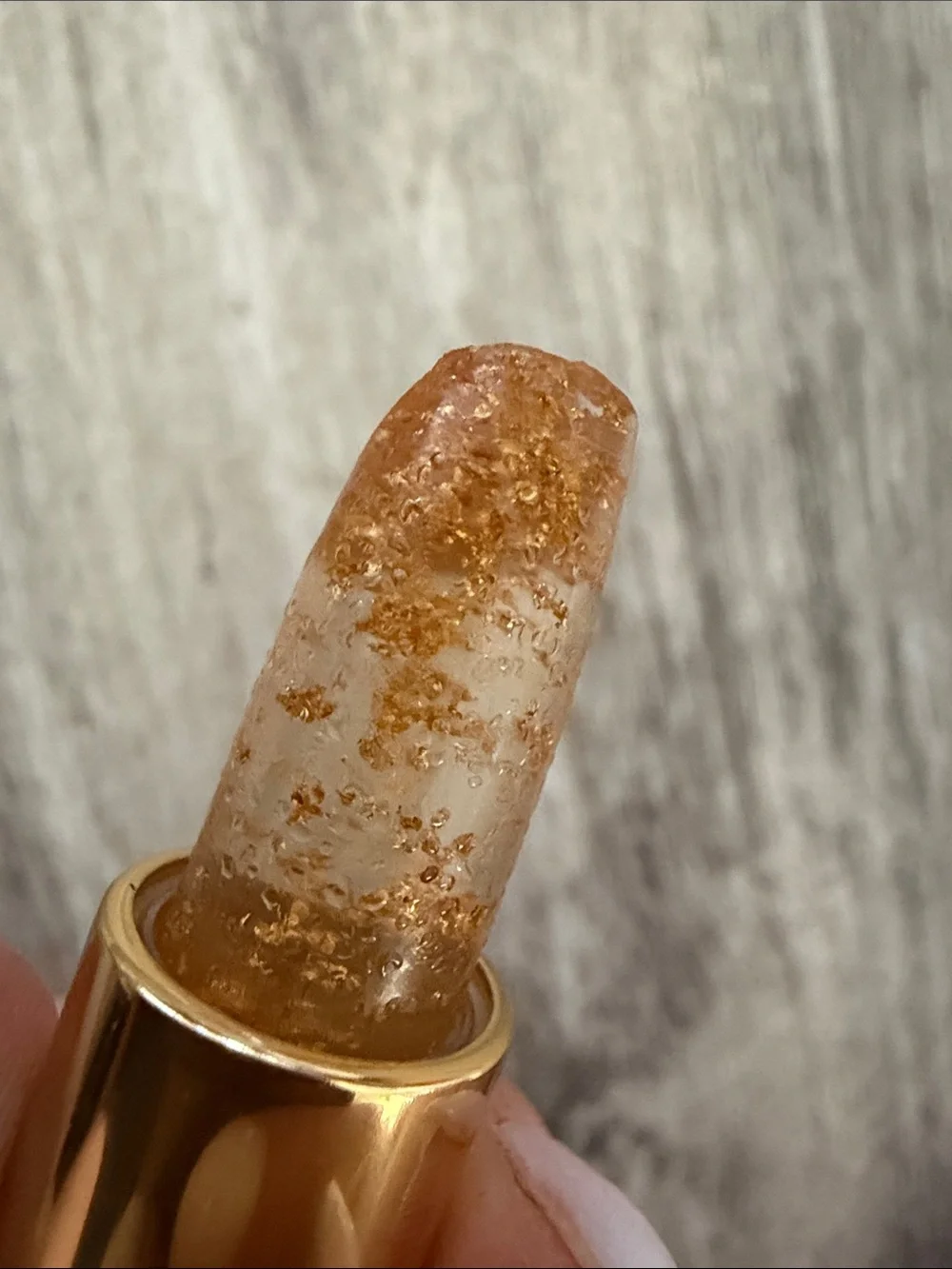 Tom Ford Gold Crystal lip blush, ph activated $64 retail